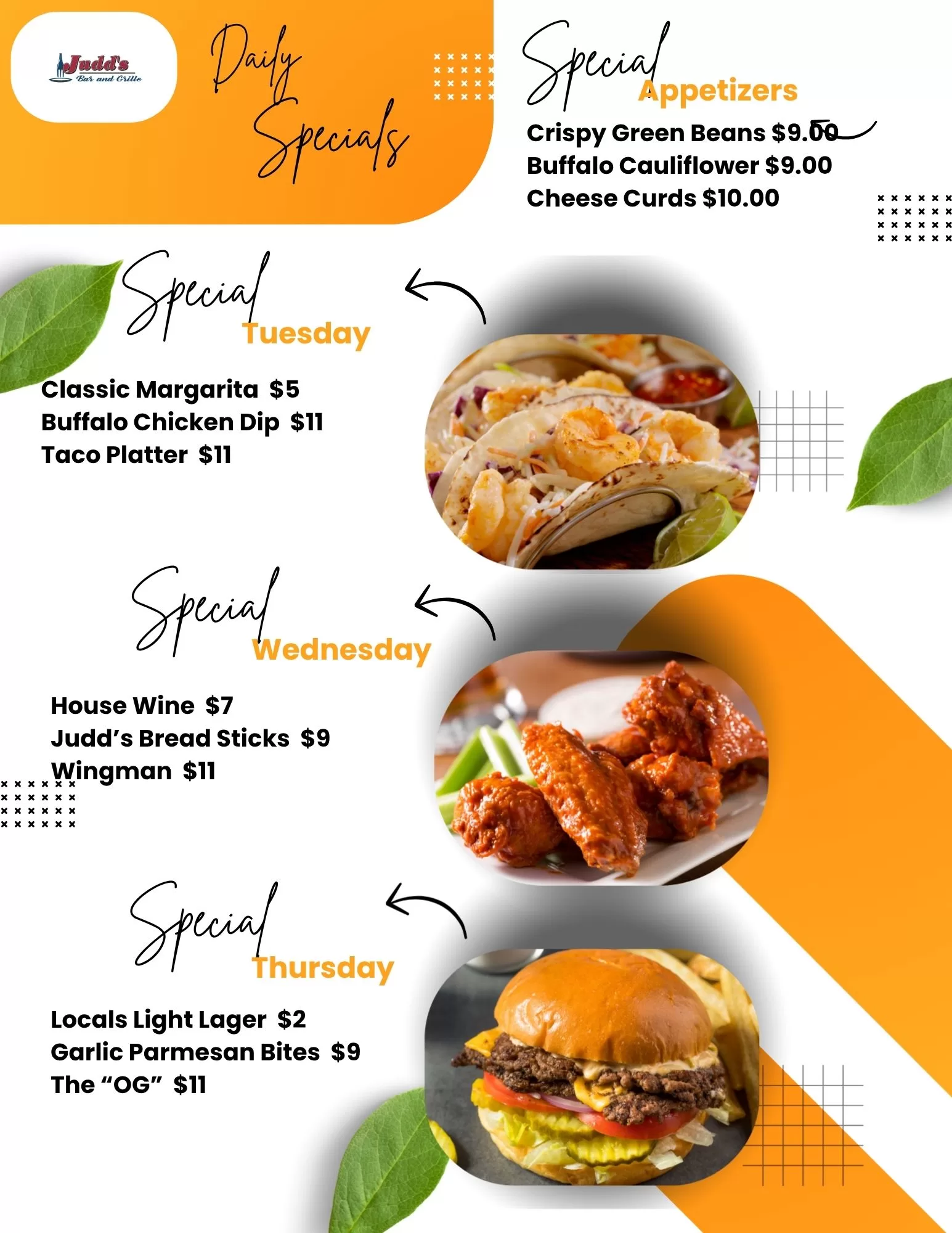 Daily Specials